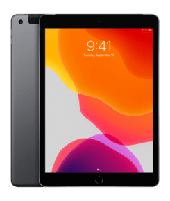 Apple iPad (10.2-inch, Wi-Fi + Cellular, 128GB) - Space Grey