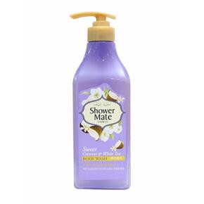 SHOWER MATE T PLUS COCONUT &WHITE  550G