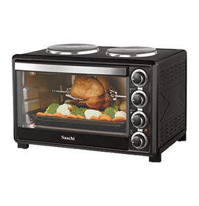 45L ELECTRI OVEN W.2 HOTPLATES