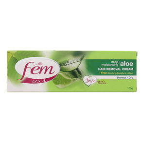 FEM HAIR REMOVAL CREAM ALOE VERA 120G